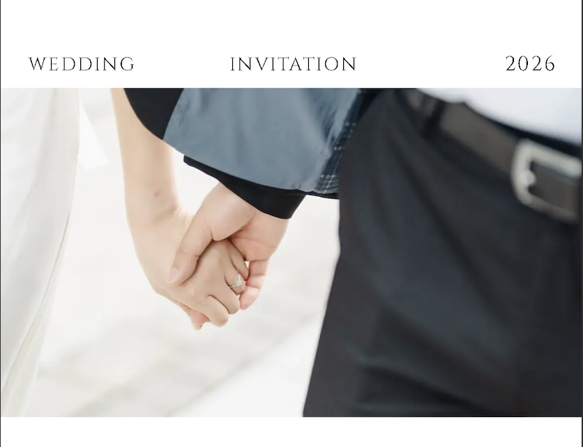 Wedding Invitation 2026